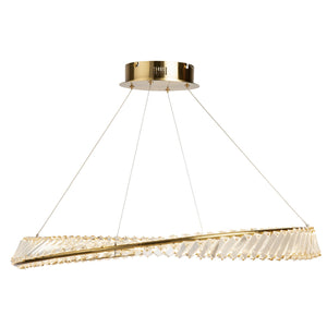 Artcraft - AC6721BB - LED Pendant - Stella - Brushed Brass