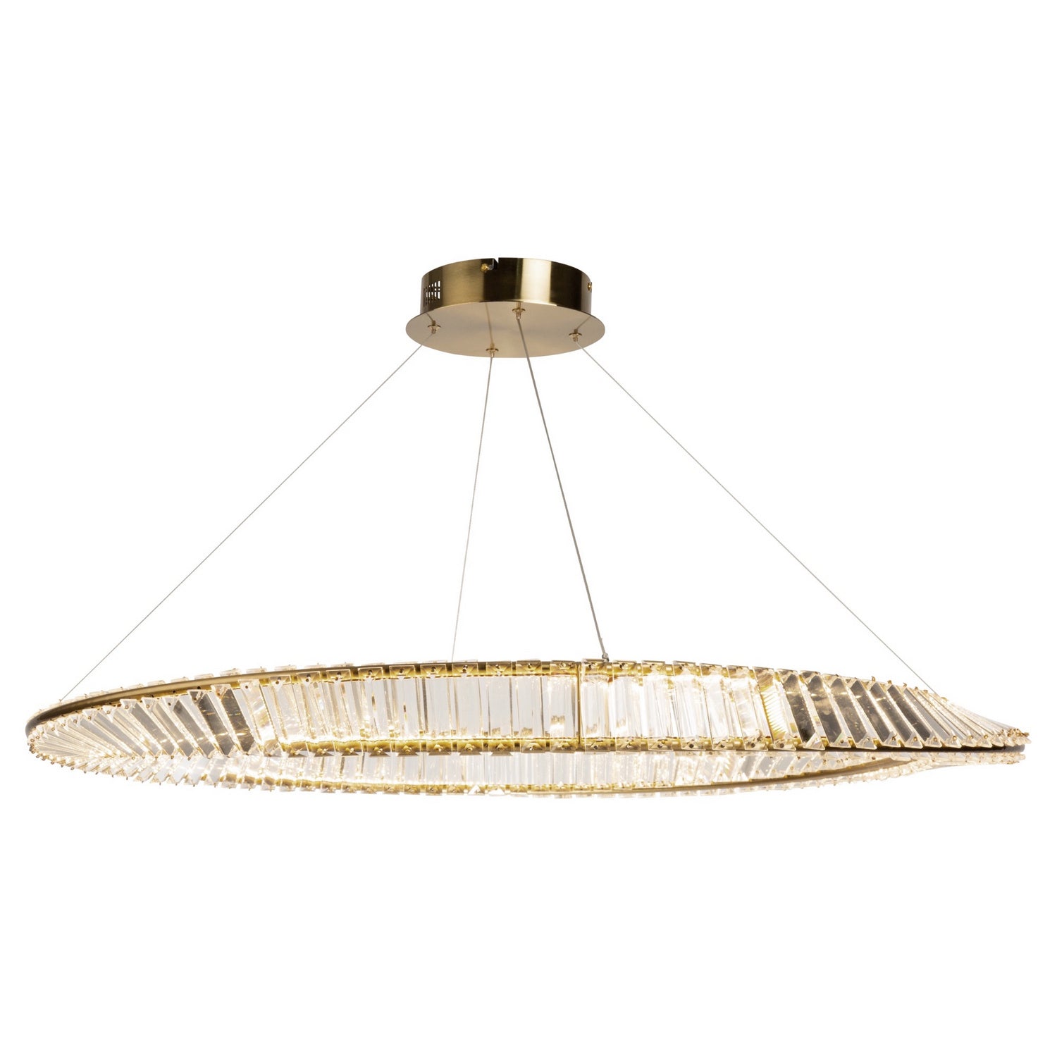 Artcraft - AC6722BB - LED Pendant - Stella - Brushed Brass