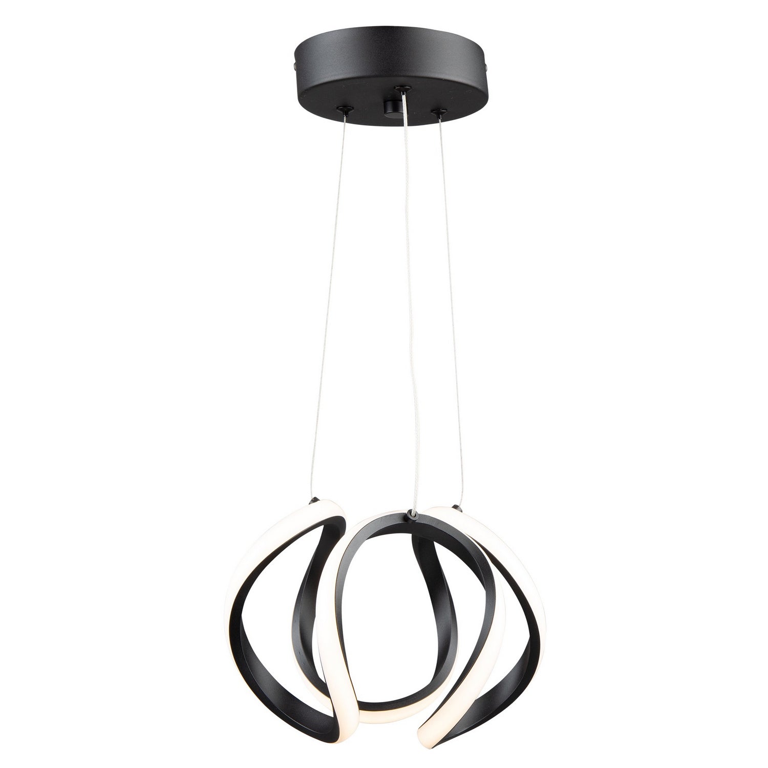 Artcraft - AC7637BK - LED Pendant - Mira - Black