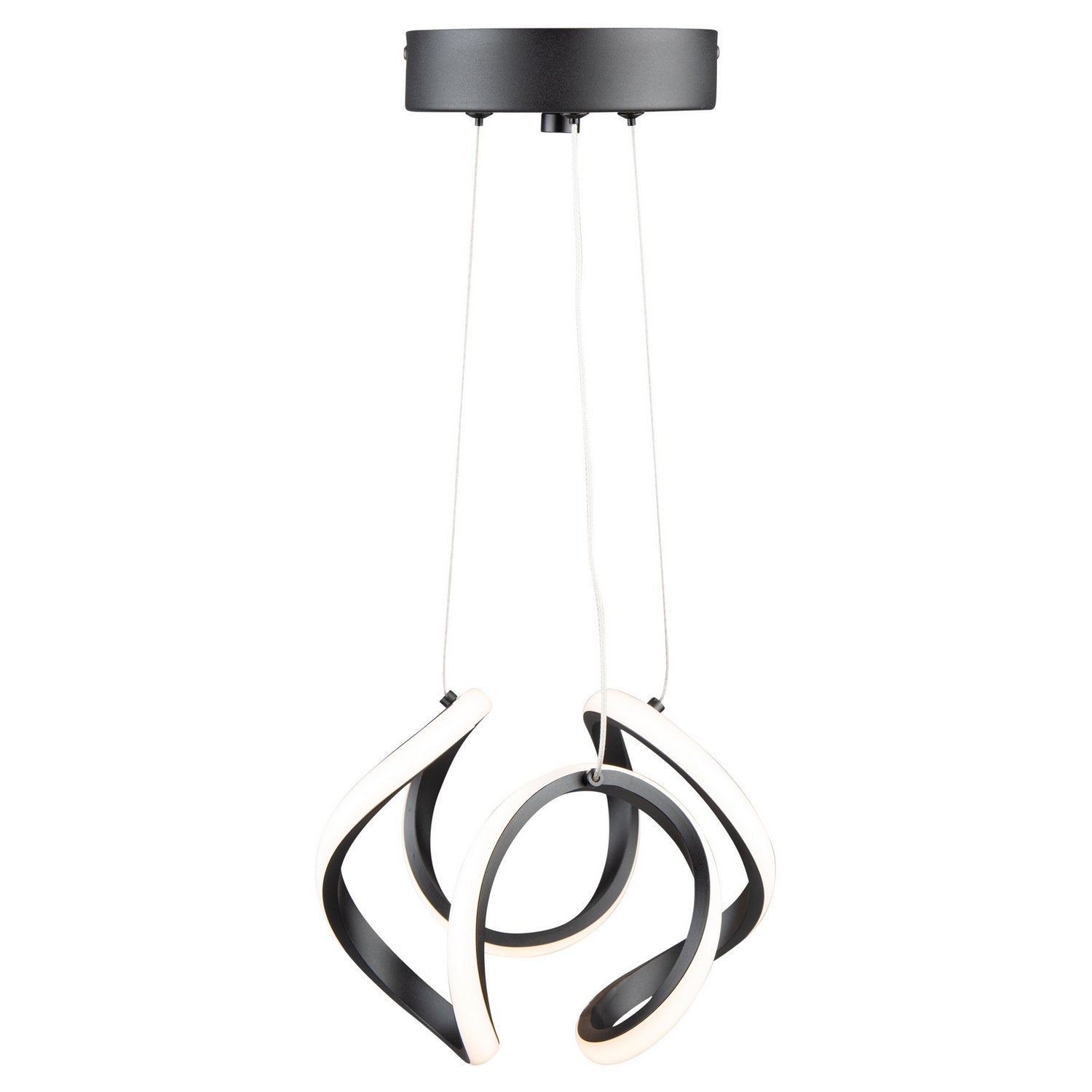 Artcraft - AC7637BK - LED Pendant - Mira - Black