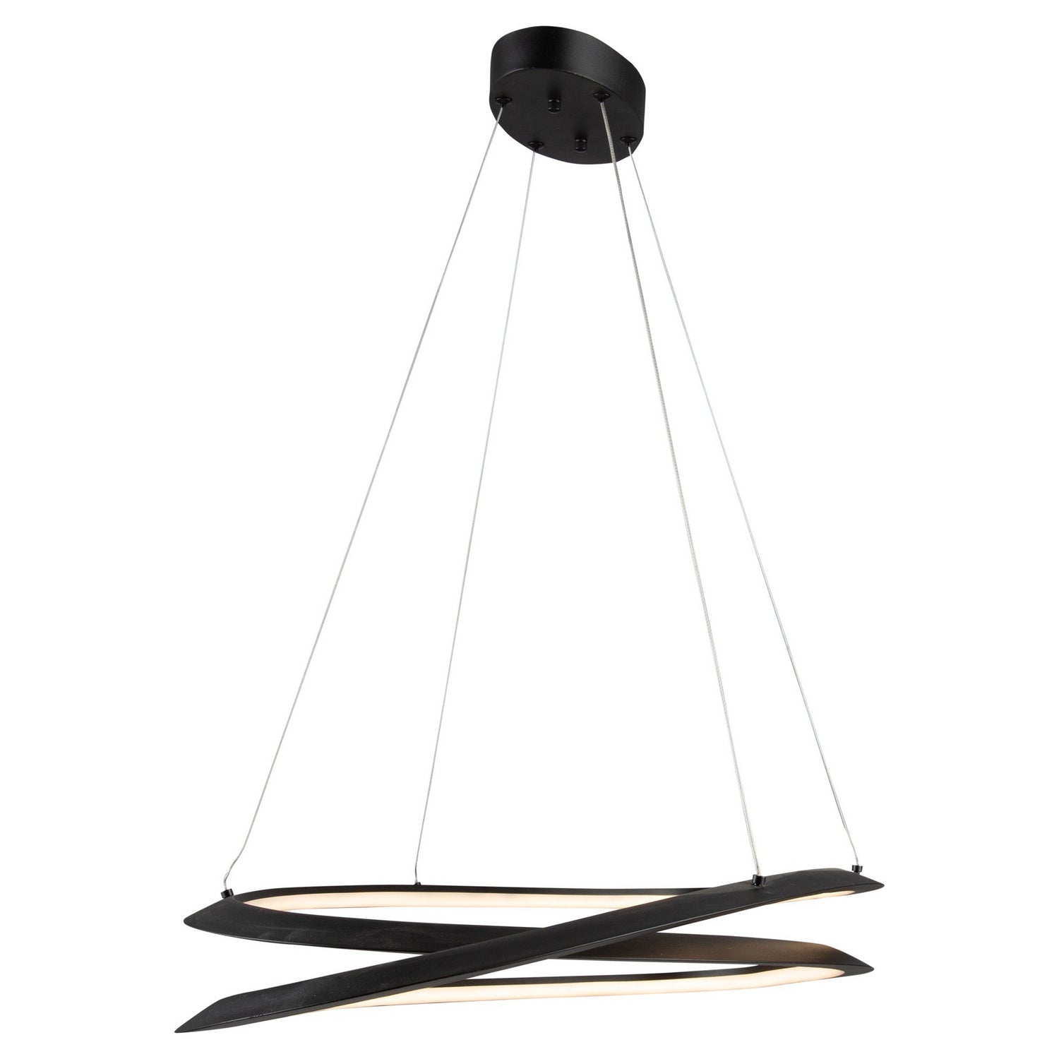 Artcraft - AC7679BK - LED Pendant - Ara - Black