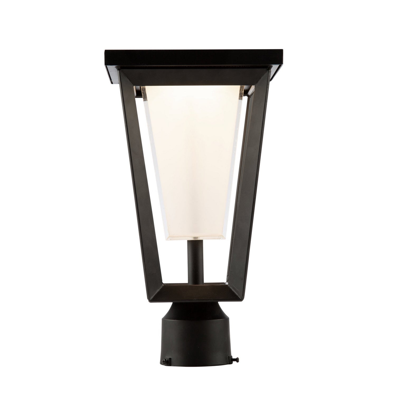 Artcraft - AC9183BK - LED Outdoor Lantern - Waterbury - Black