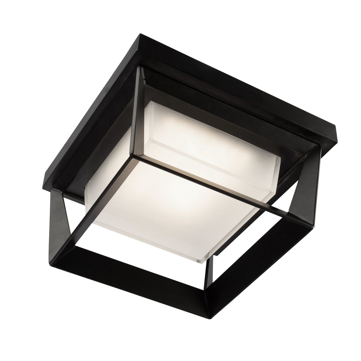 Artcraft - AC9186BK - LED Outdoor Flush Mount - Waterbury - Black