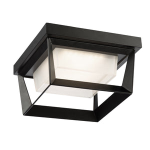 Artcraft - AC9186BK - LED Outdoor Flush Mount - Waterbury - Black