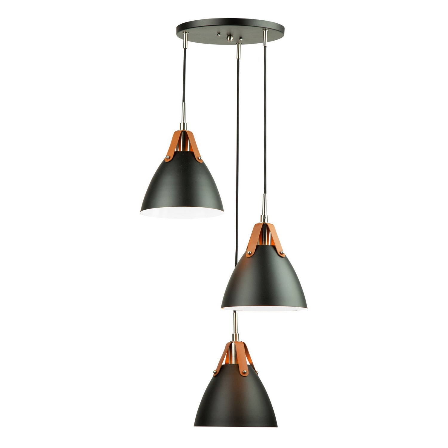 Artcraft - SC13323BK - Three Light Pendant - Tote - Black