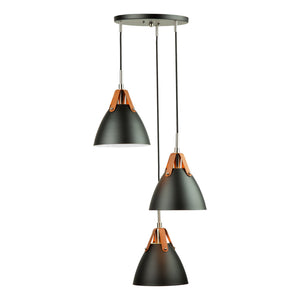 Artcraft - SC13323BK - Three Light Pendant - Tote - Black