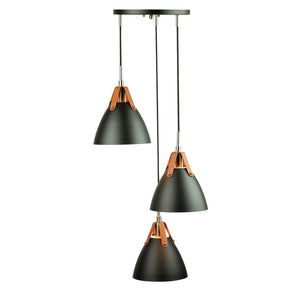 Artcraft - SC13323BK - Three Light Pendant - Tote - Black