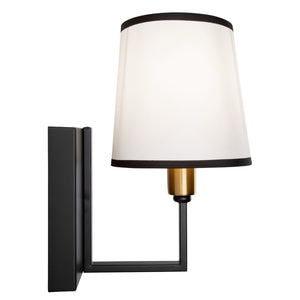 Artcraft - SC13347BK - One Light Wall Sconce - Coco - Gold, Black