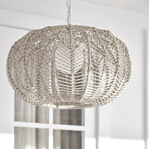 Palecek - 2137-79 - One Light Outdoor Pendant - Bahia - White