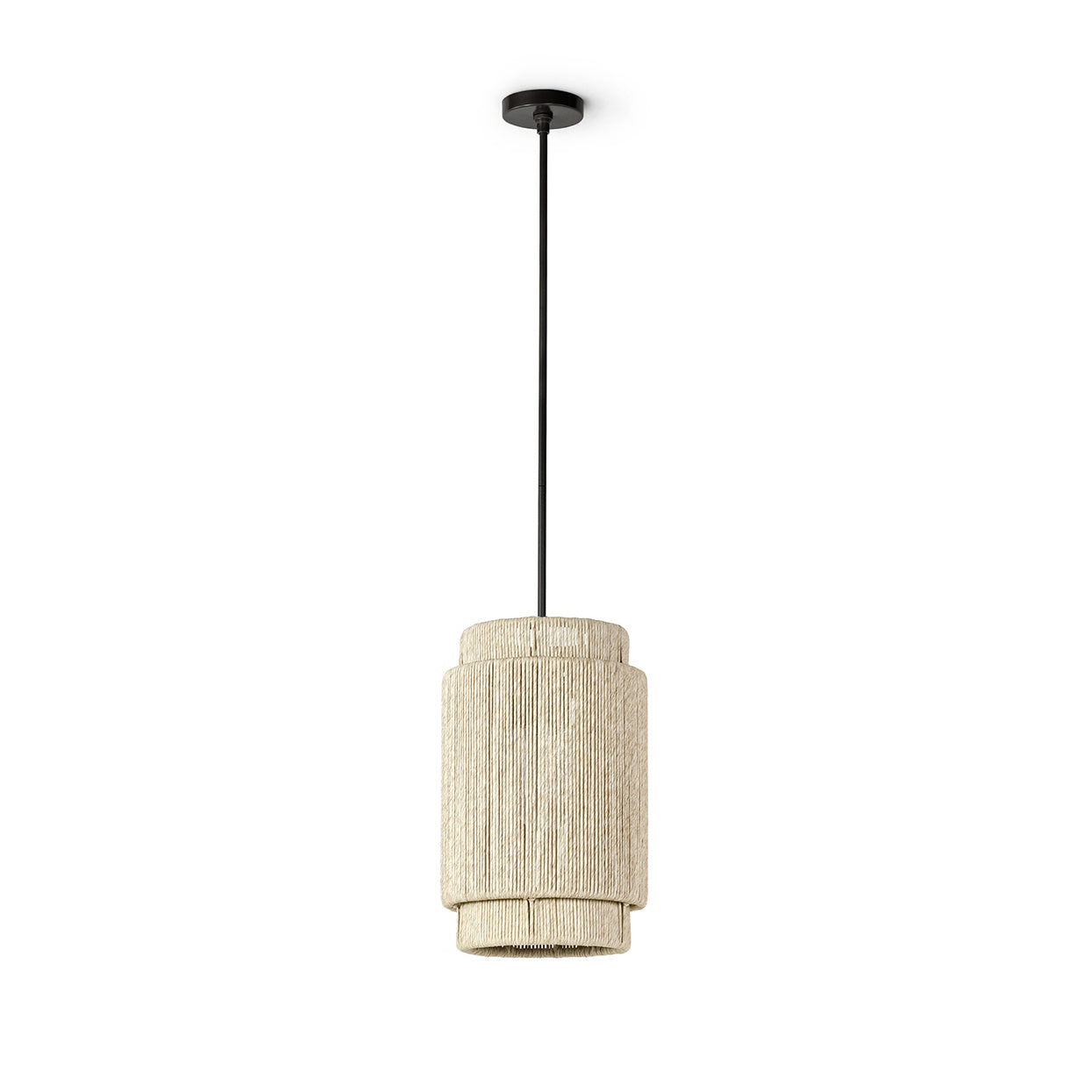 Palecek - 2398-79 - One Light Outdoor Pendant - Everly - Charcoal