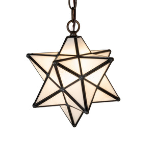 Meyda Tiffany - 239858 - Three Light Pendant - Moravian Star - Antique Copper