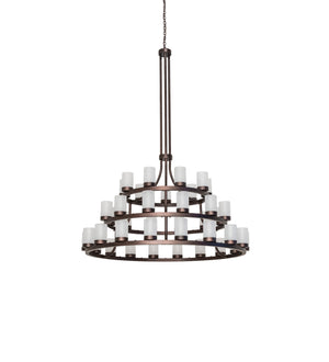 Meyda Tiffany - 247337 - 39 Light Chandelier - Loxley - Mahogany Bronze