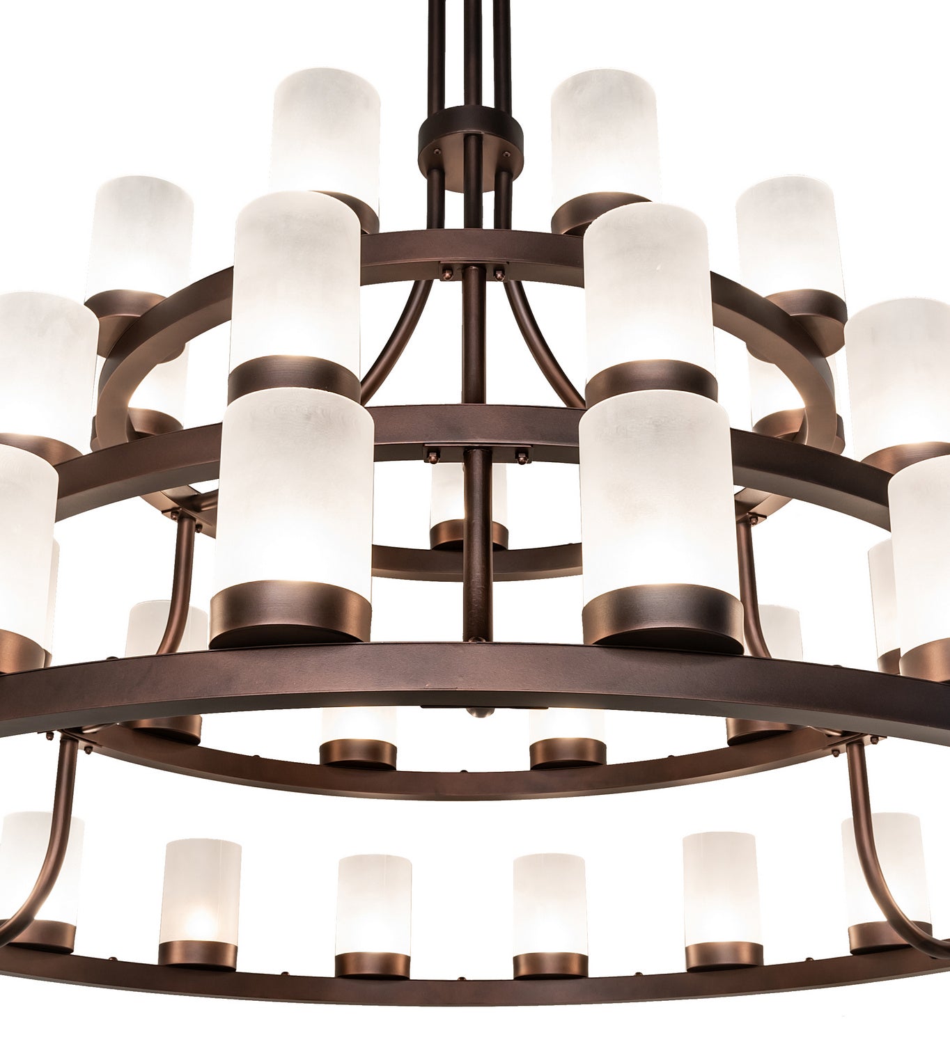 Meyda Tiffany - 247337 - 39 Light Chandelier - Loxley - Mahogany Bronze