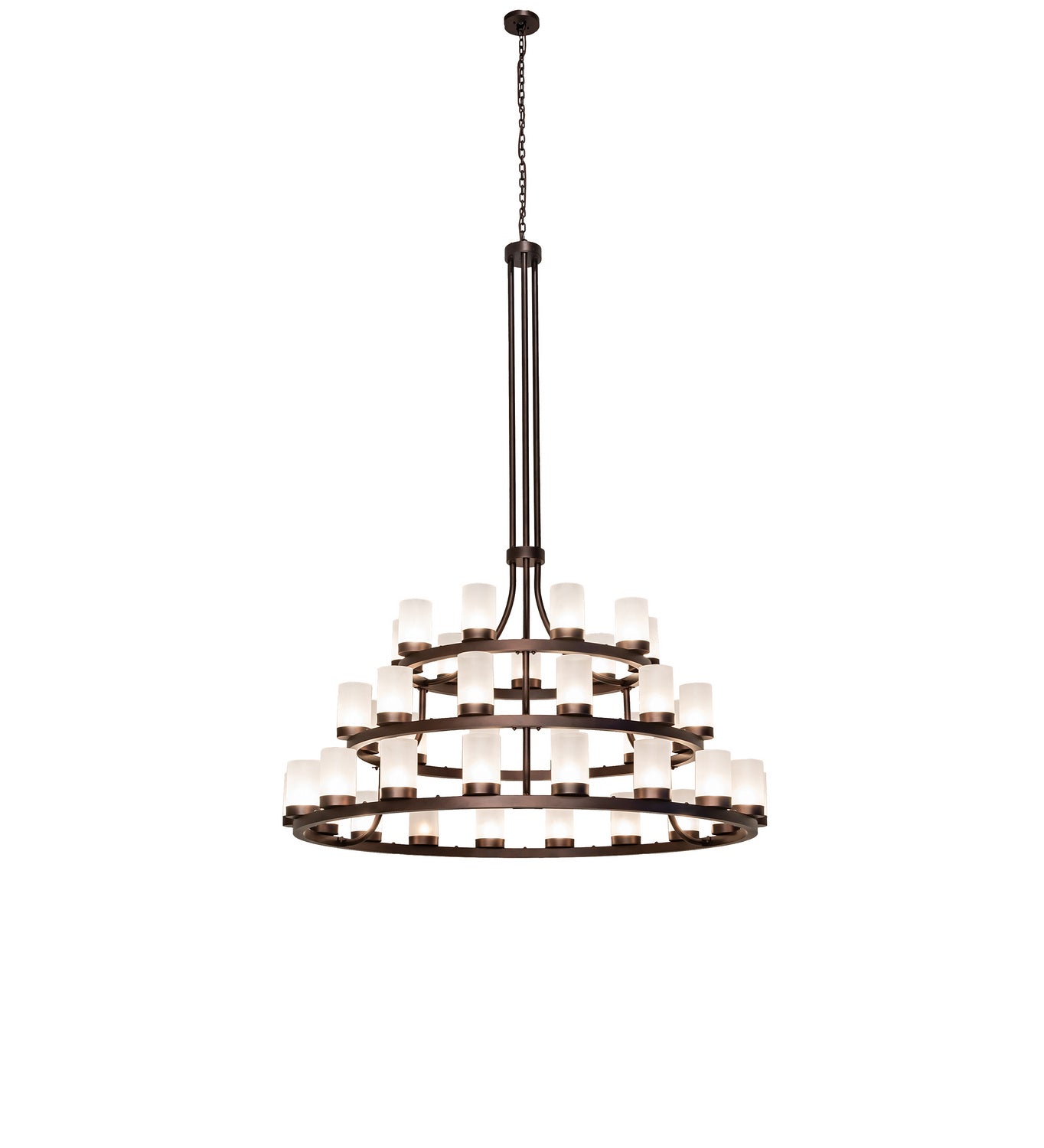 Meyda Tiffany - 247337 - 39 Light Chandelier - Loxley - Mahogany Bronze