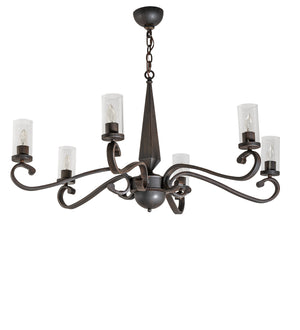 Meyda Tiffany - 252881 - Six Light Chandelier - Classic Rust