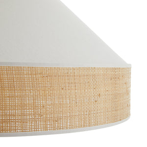 Arteriors - 41066 - One Light Pendant - Malena - White