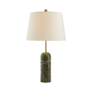 Arteriors - 44757-530 - One Light Table Lamp - Mendoza - Jungle Marble/Antique Brass