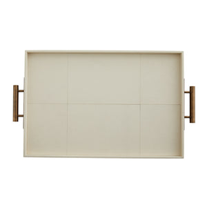 Arteriors - 4642 - Tray - Maxwell - Ivory