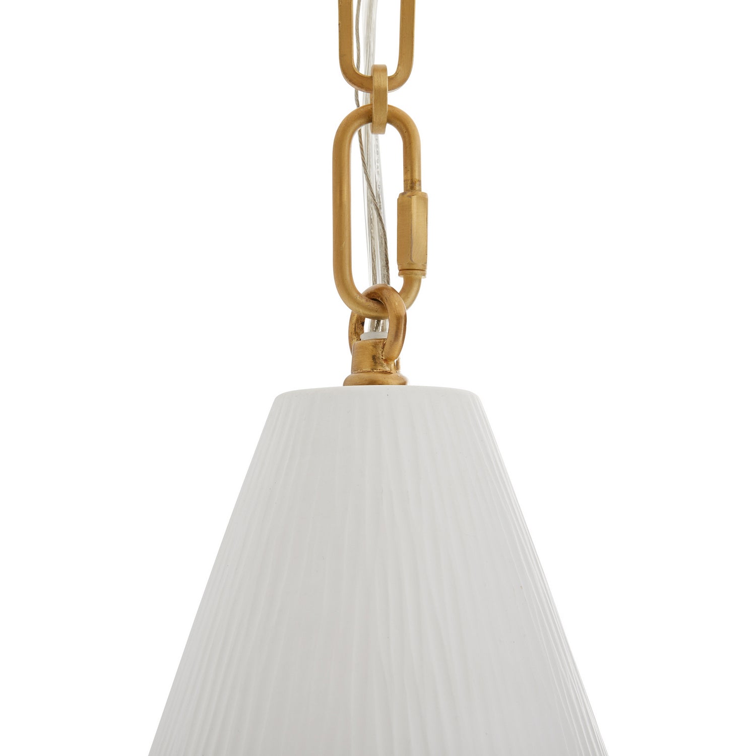 Arteriors - 49794 - One Light Pendant - Oakland - Matte Bone