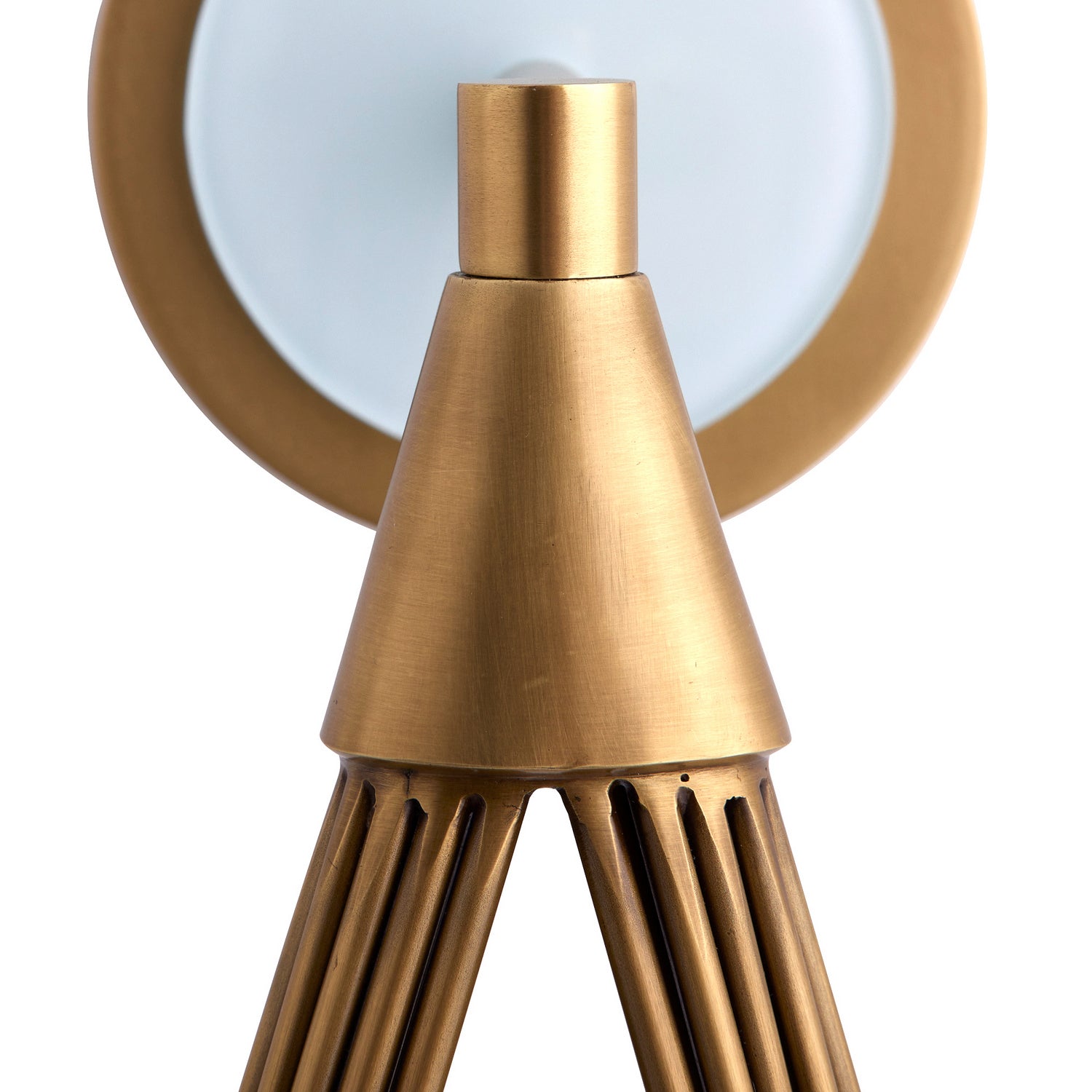 Arteriors - 49826 - One Light Wall Sconce - Ova - Antique Brass