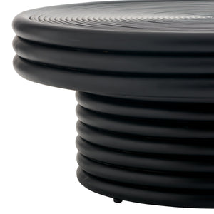 Arteriors - 5697 - Cocktail Table - Omega - Black