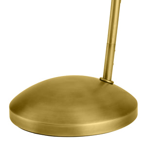 Arteriors - 79843 - One Light Floor Lamp - Naples - Antique Brass