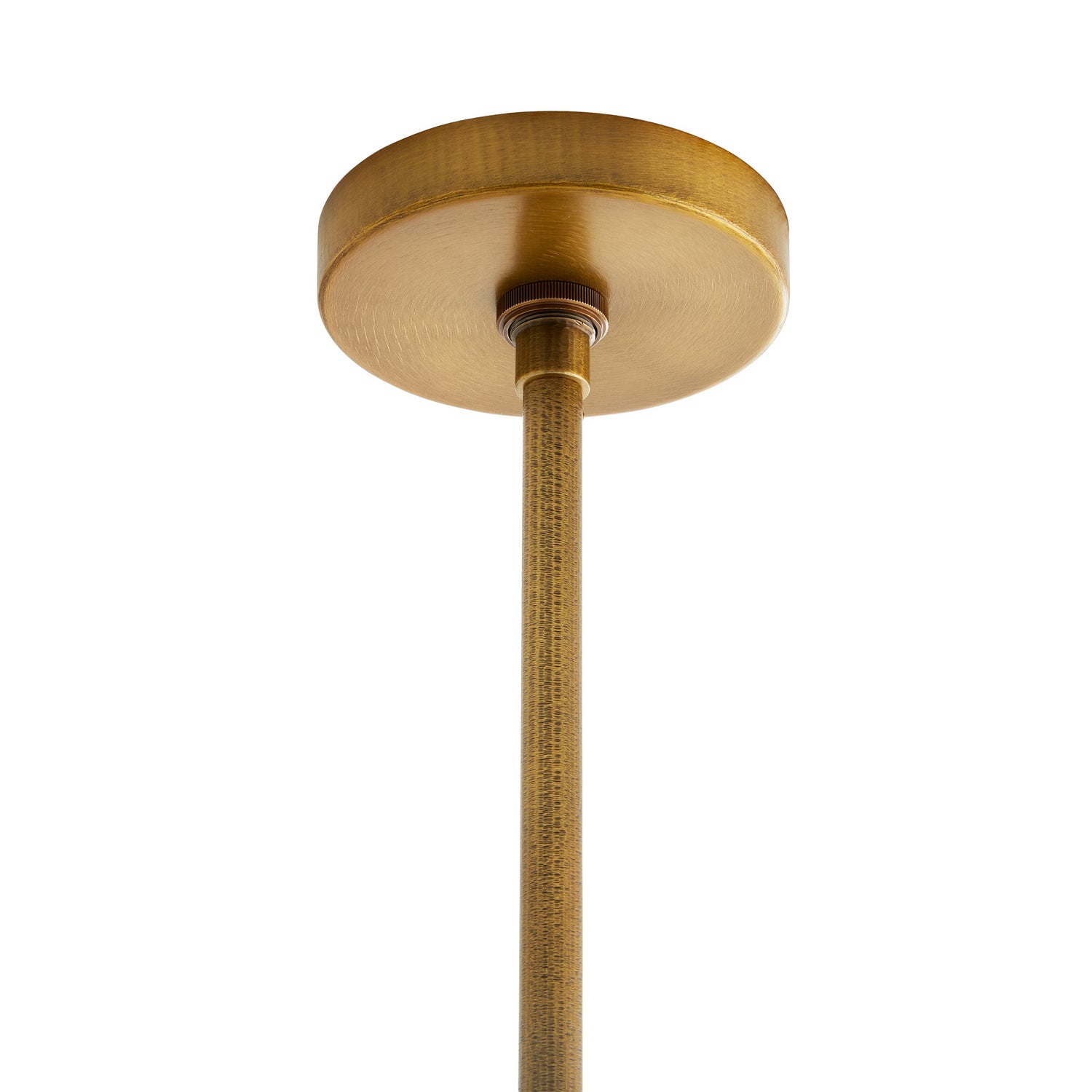 Arteriors - 89477 - Six Light Chandelier - Max - Antique Brass