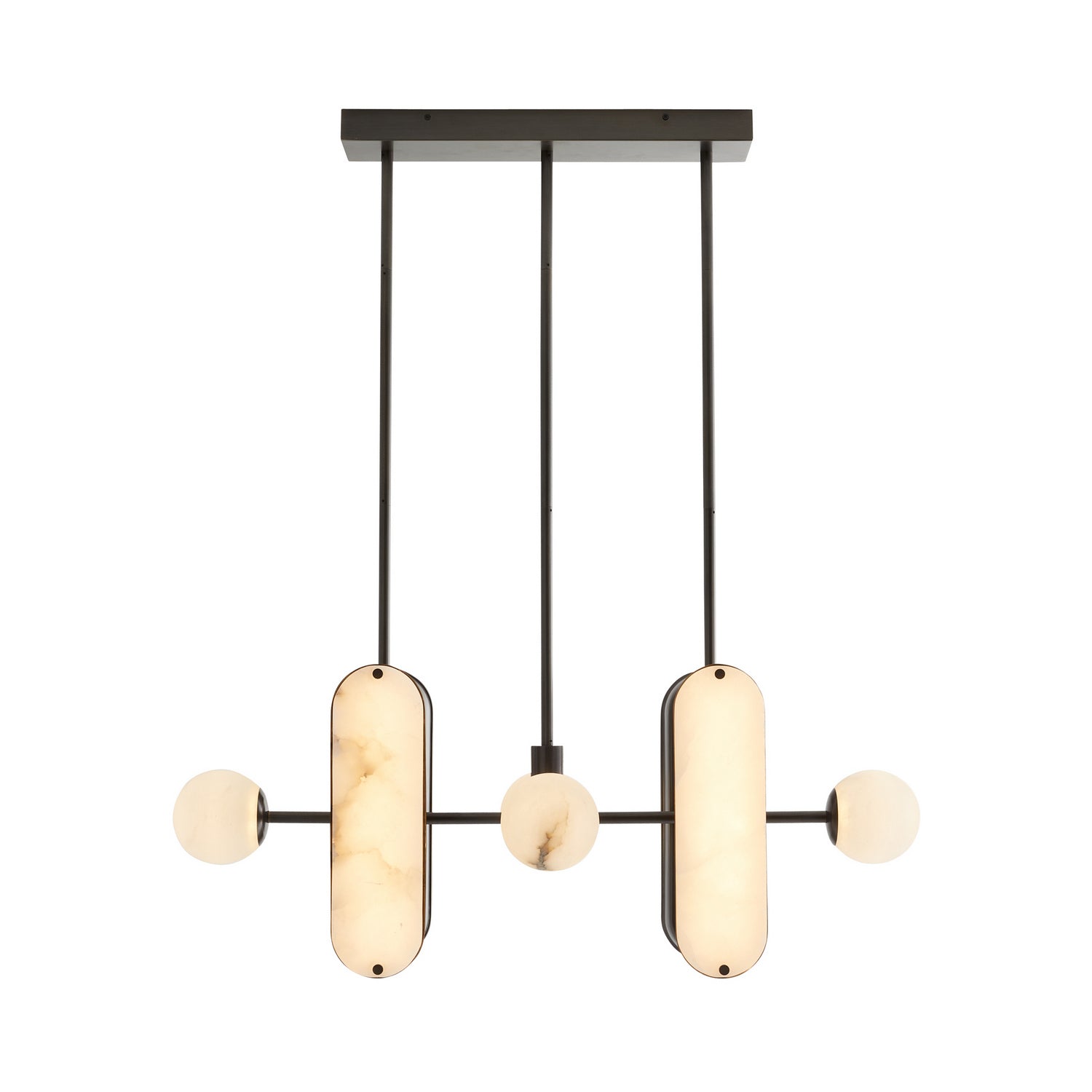 Arteriors - 89478 - LED Pendant - Maradona - White