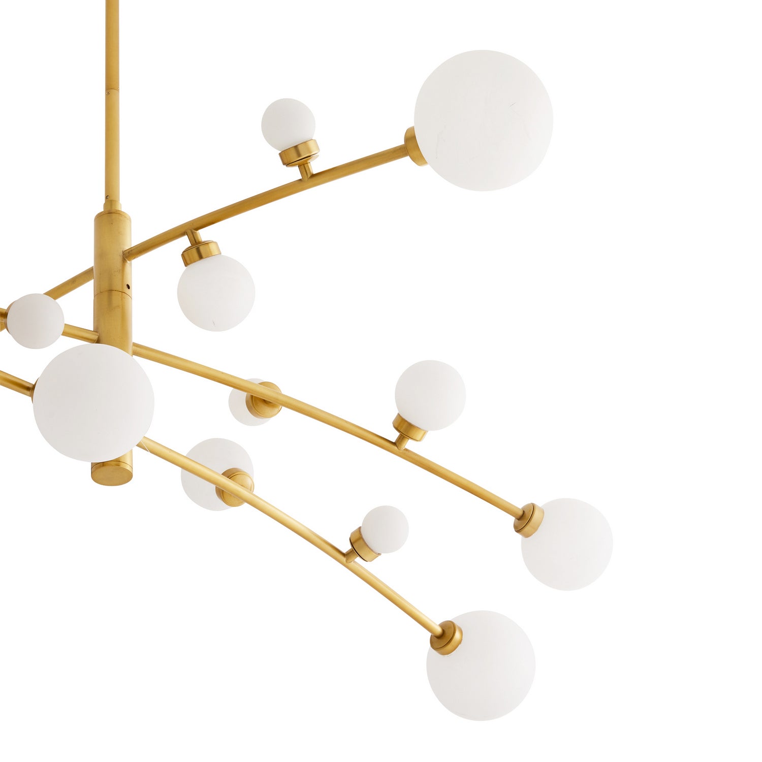 Arteriors - 89481 - LED Chandelier - Maser - Antique Brass