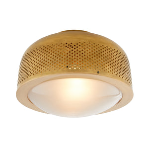 Arteriors - DJ42001 - One Light Flush Mount - Tapio - Vintage Brass