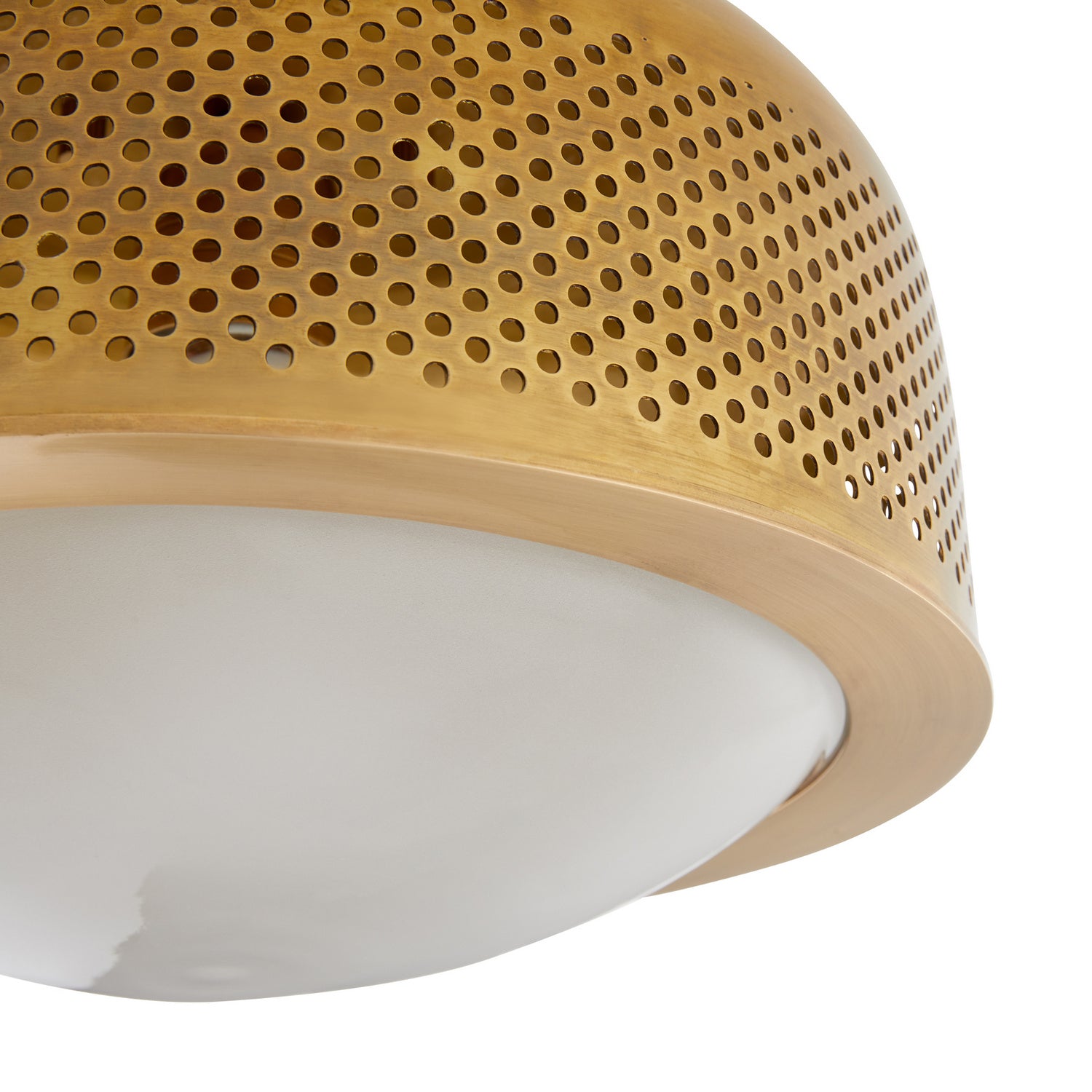 Arteriors - DJ42001 - One Light Flush Mount - Tapio - Vintage Brass