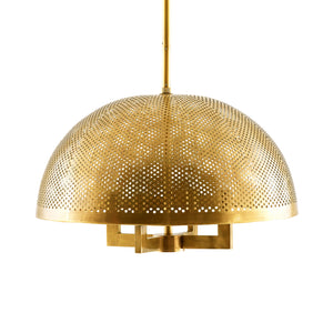 Arteriors - DJ42002 - Four Light Pendant - Tapio - Vintage Brass