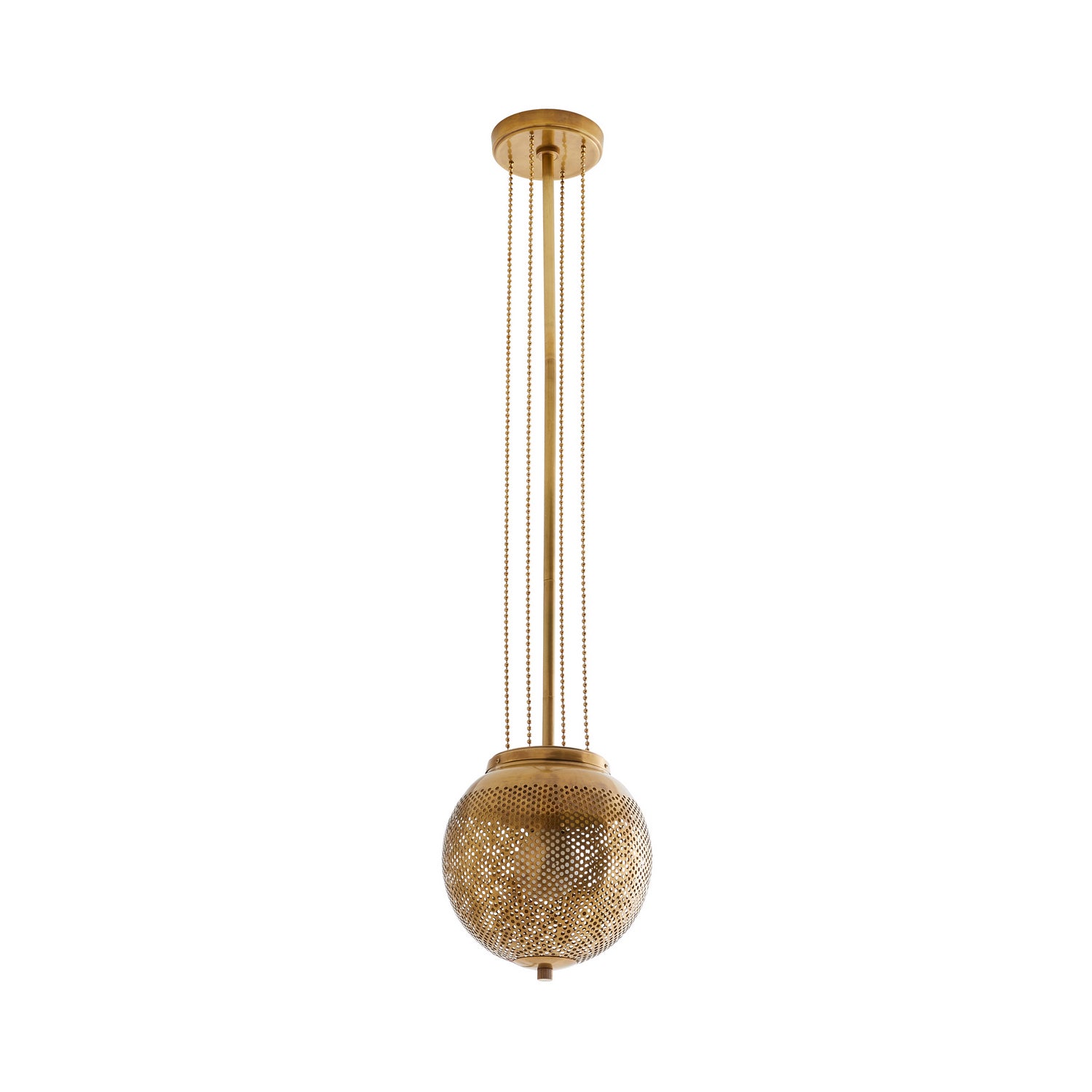 Arteriors - DJ42003 - One Light Pendant - Tapio - Vintage Brass