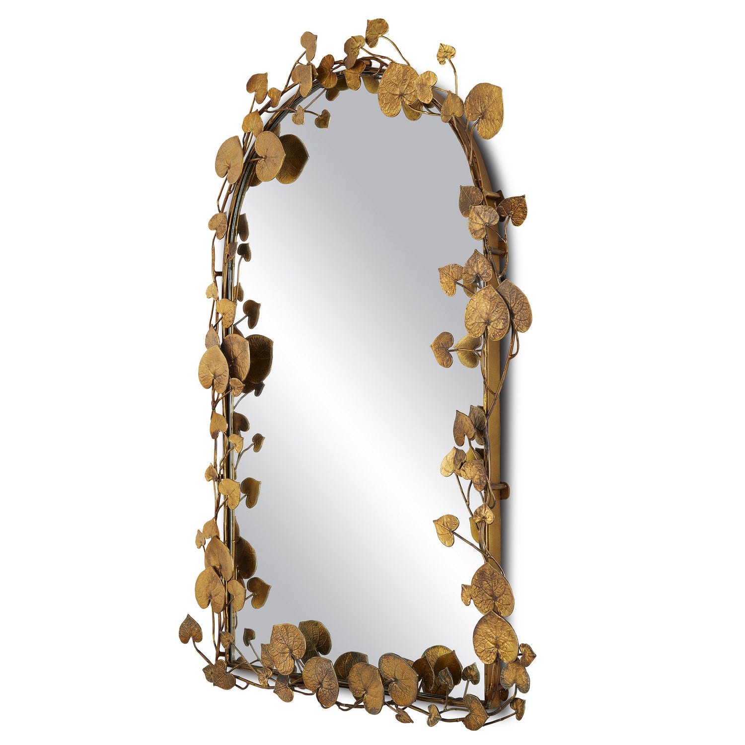 Currey and Company - 1000-0115 - Mirror - Vinna - Antique Brass/Mirror