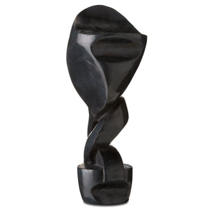 Currey and Company - 1200-0596 - Sculpture - Roland - Polished Gray