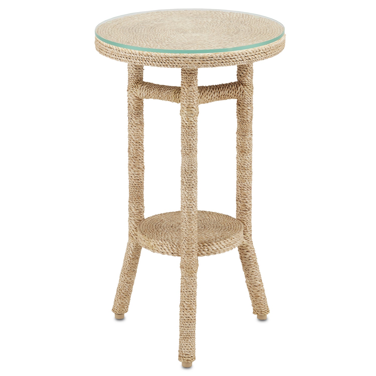 Currey and Company - 3000-0214 - Drinks Table - Limay - Natural Rope