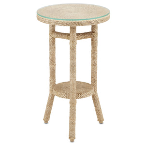 Currey and Company - 3000-0214 - Drinks Table - Limay - Natural Rope