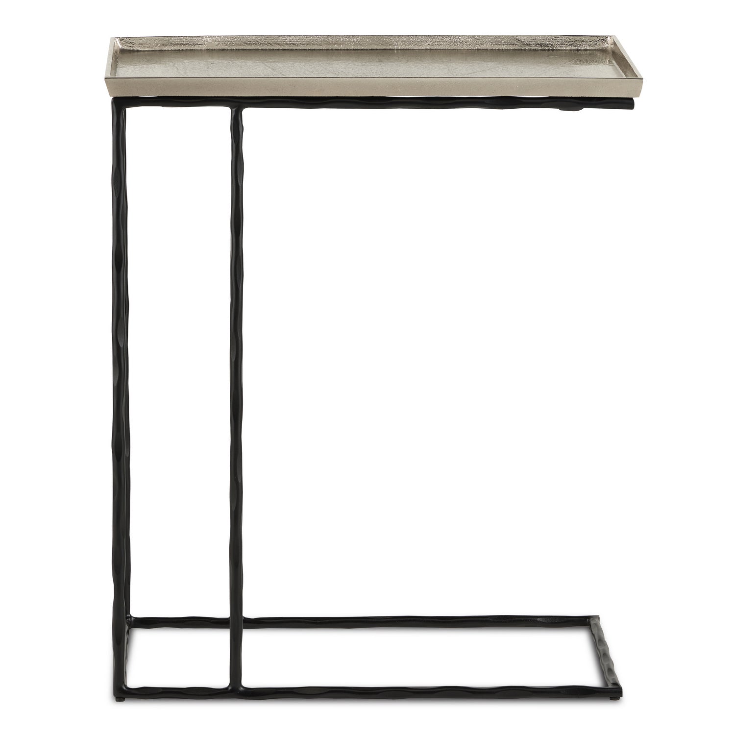 Currey and Company - 4000-0134 - Table - Boyles - Nickel/Black