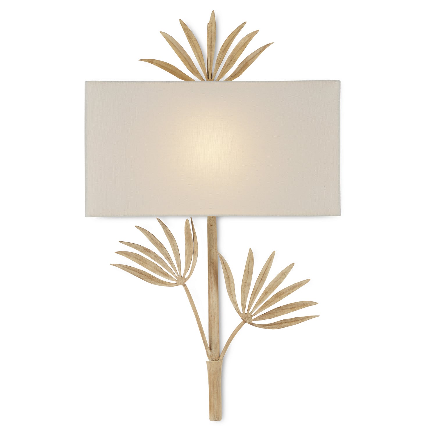 Currey and Company - 5900-0049 - One Light Wall Sconce - Calliope - Coco Cream