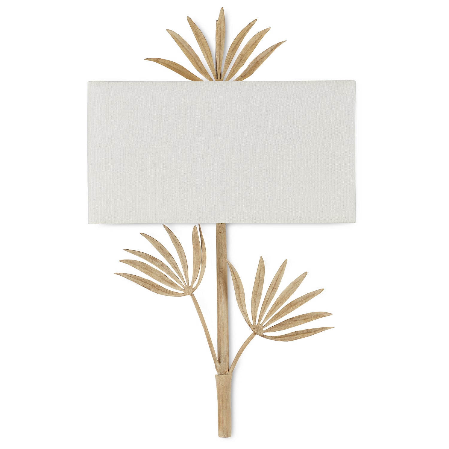 Currey and Company - 5900-0049 - One Light Wall Sconce - Calliope - Coco Cream