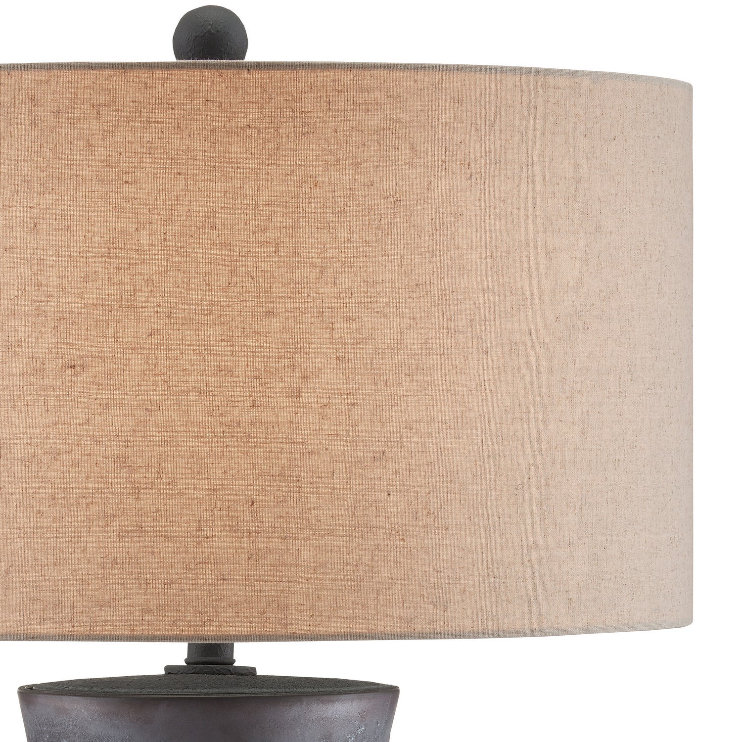 Currey and Company - 6000-0779 - One Light Table Lamp - Croft - Charcoal