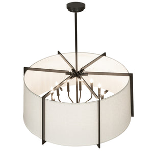 Meyda Tiffany - 243107 - LED Pendant - Cilindro Structure - Timeless Bronze