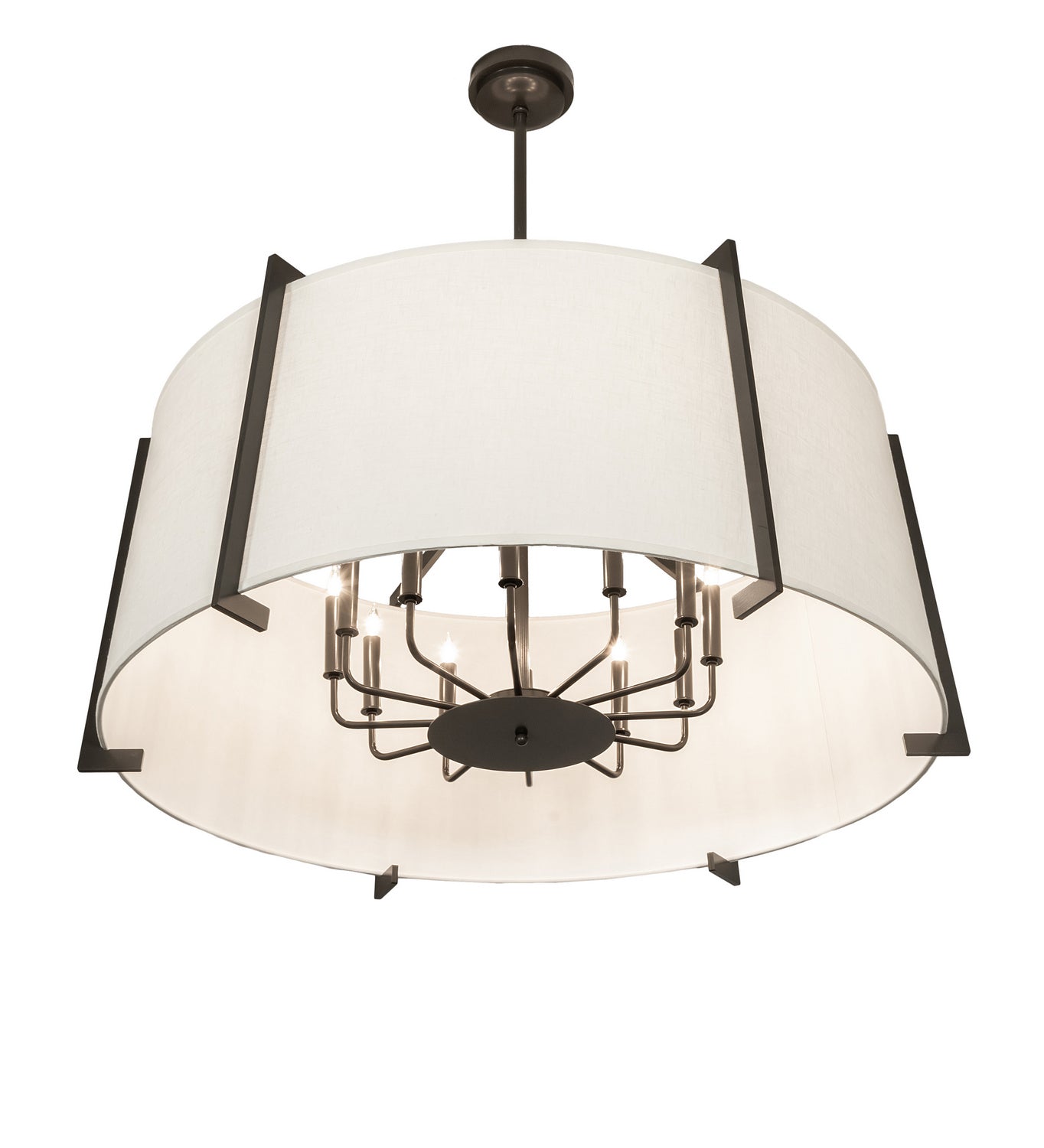 Meyda Tiffany - 243107 - LED Pendant - Cilindro Structure - Timeless Bronze