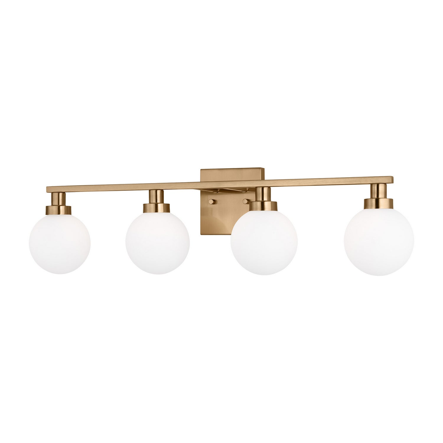 Visual Comfort Studio - 4461604-848 - Four Light Bath Vanity - Clybourn - Satin Brass