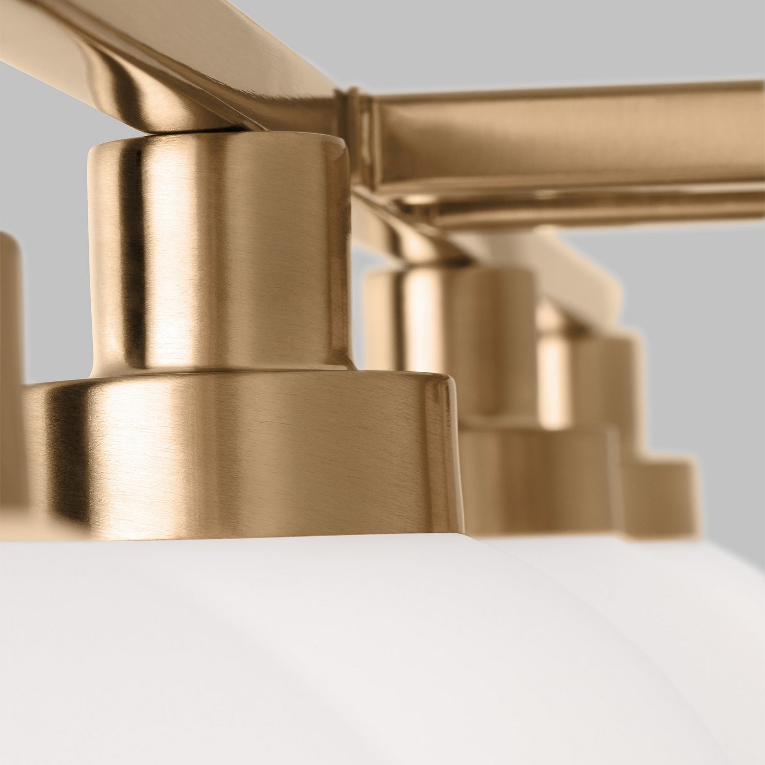 Visual Comfort Studio - 4461604-848 - Four Light Bath Vanity - Clybourn - Satin Brass