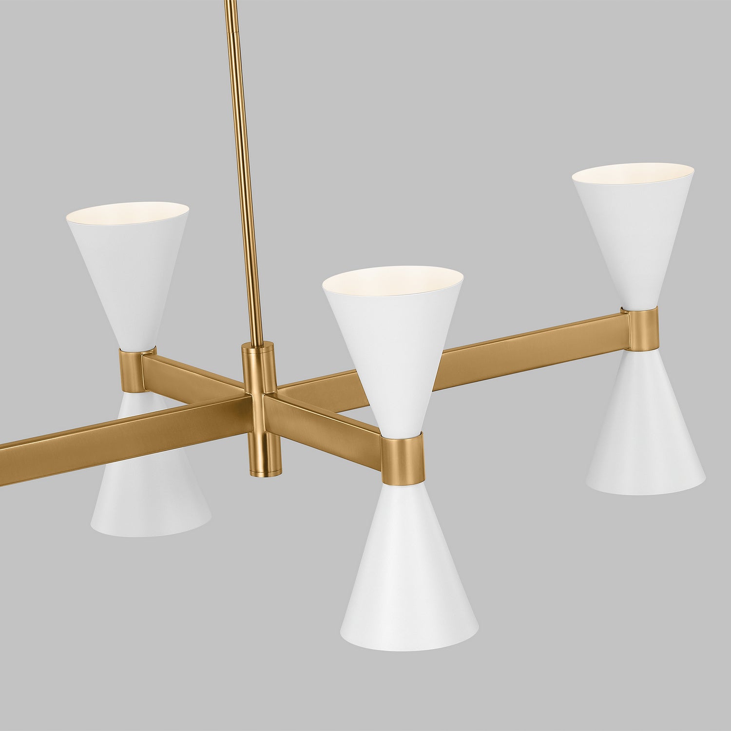 Visual Comfort Studio - AEC1068MWT - Eight Light Chandelier - Albertine - Matte White