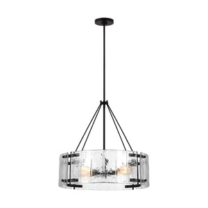 Visual Comfort Studio - AP1234AI - Four Light Chandelier - Calvert - Aged Iron