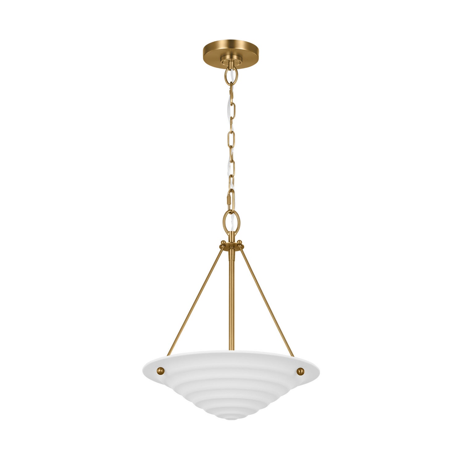 Visual Comfort Studio - AP1202TXW - Two Light Pendant - Dosinia - Textured White