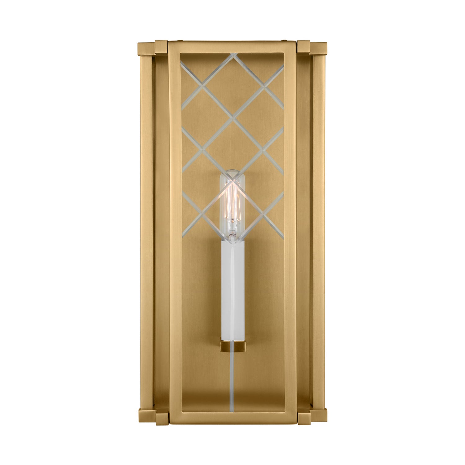 Visual Comfort Studio - AW1161BBS - One Light Wall Sconce - Erro - Burnished Brass