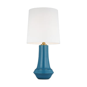 Visual Comfort Studio - TT1231LAQ1 - LED Table Lamp - Jenna - Lucent Aqua